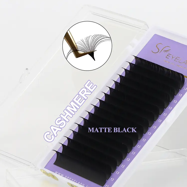 Lashes síoda Cashmere tráidirí